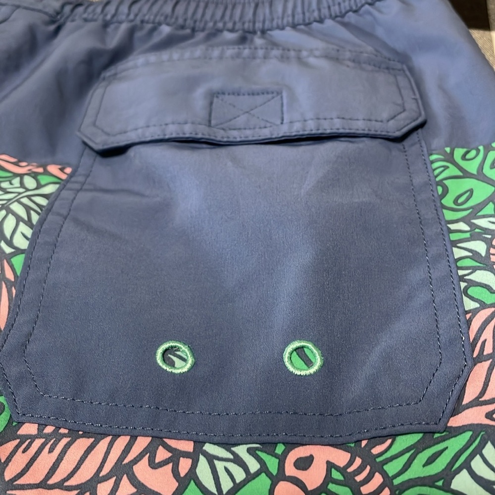 Vineyard Vines Lined Swim Trunks Large Swimsuit Pockets Drawstring Elastic Waist - Picture 10 of 10